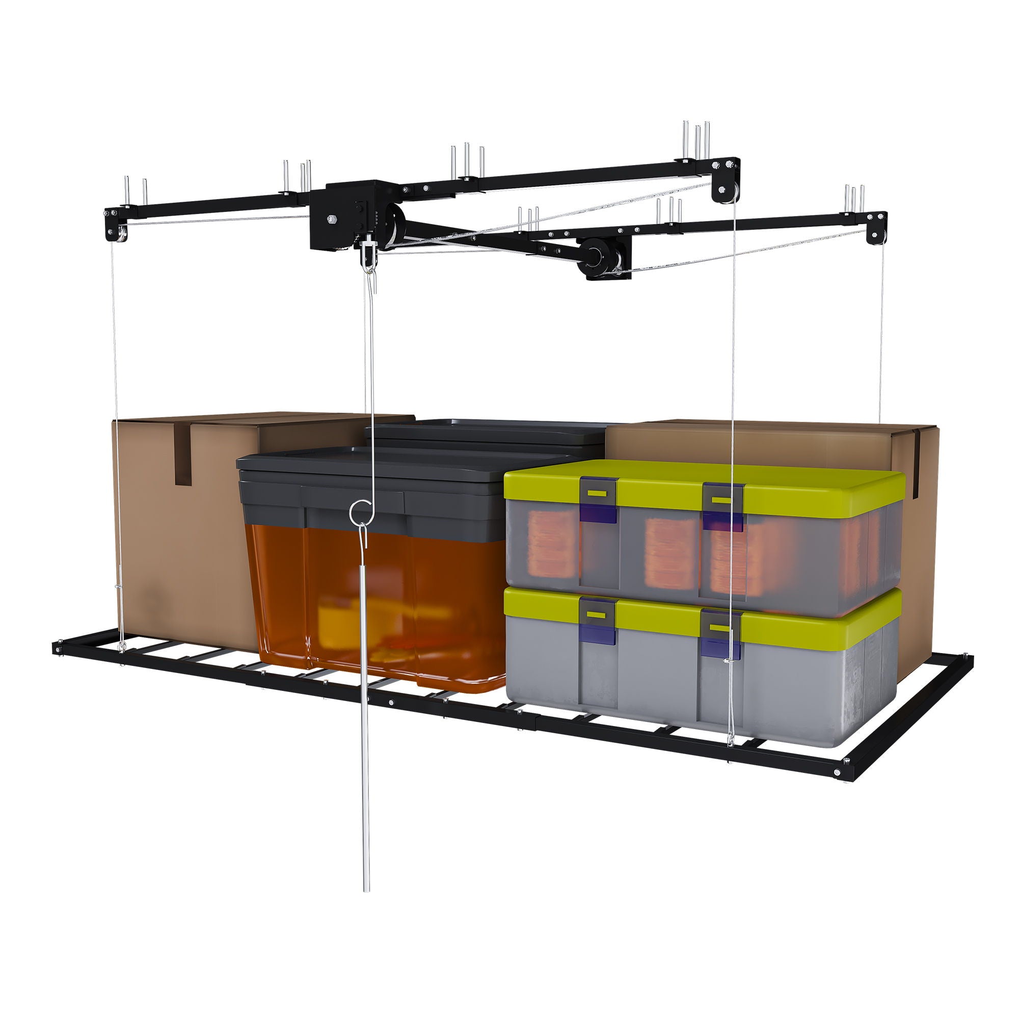Overhead Garage Storage Rack For Ceilings