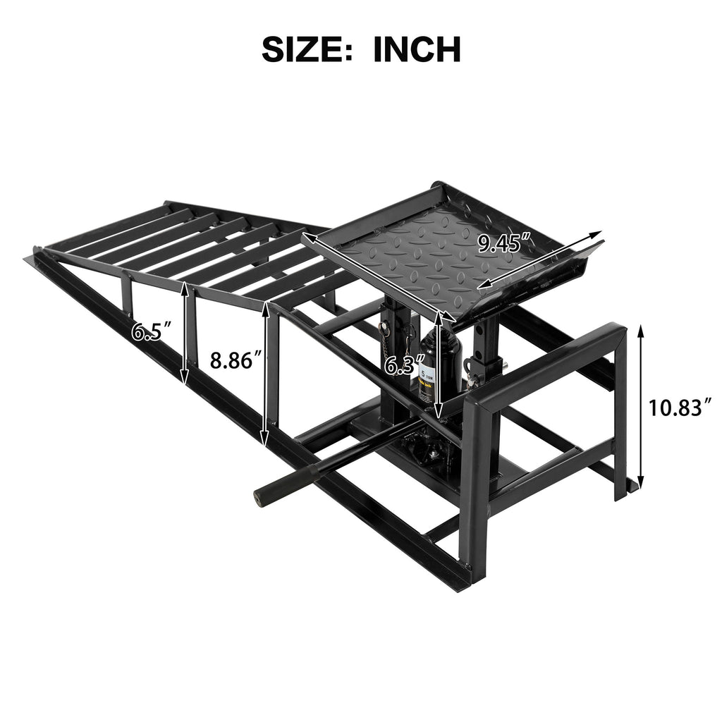 Suxidi - 5 Ton Auto Car Truck Service Ramps Lifts, Hydraulic Automotive Lift