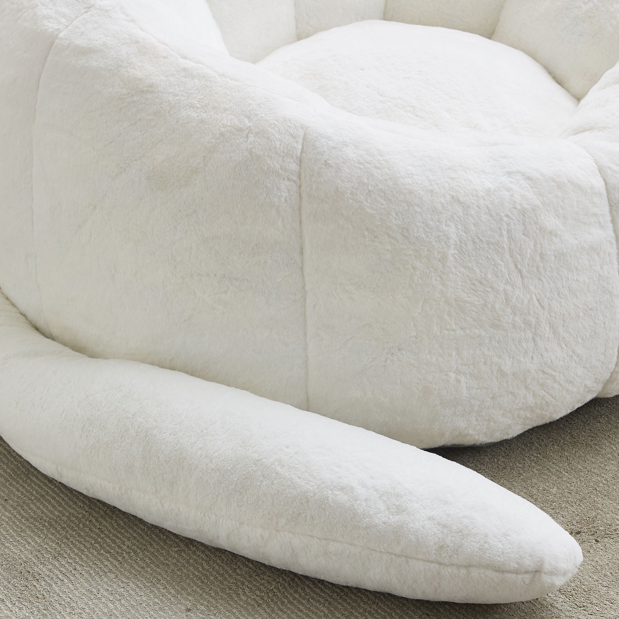 Cat Shaped Bean Bag Sofa With Long Tail