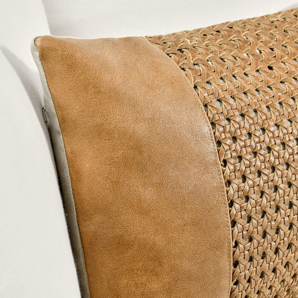 Toscano - Leather Pillow