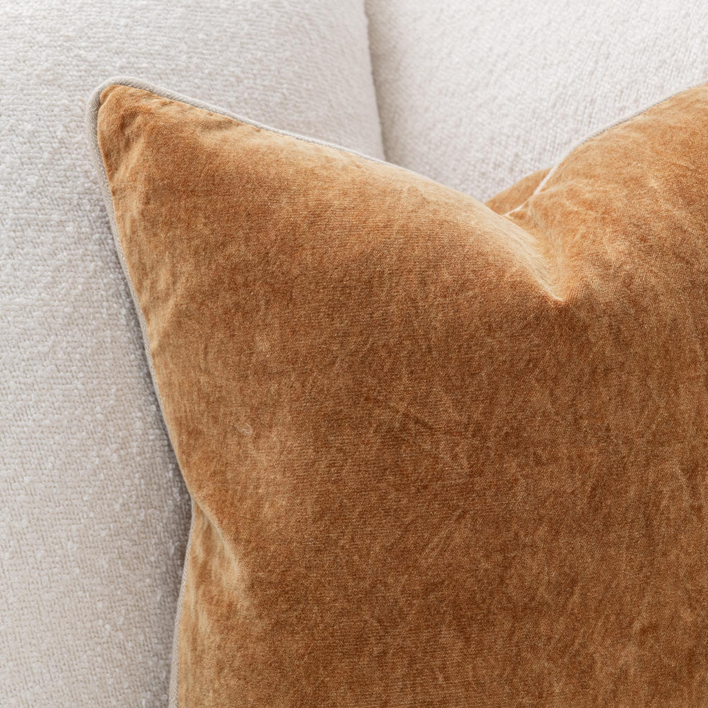 Heirloom Velvet - SLD Pillow - Turmeric