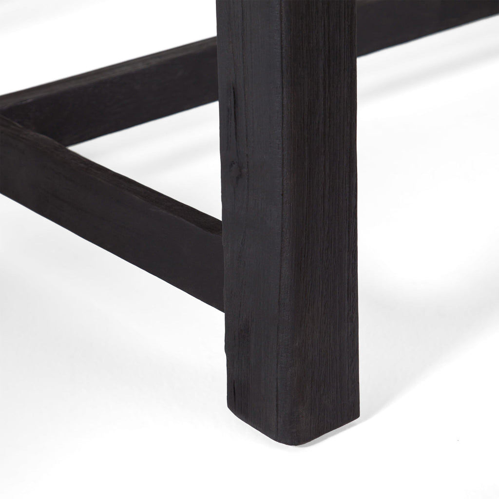 Cloud - Outdoor Bench With Acacia Wood Frame And Slat Panel Design