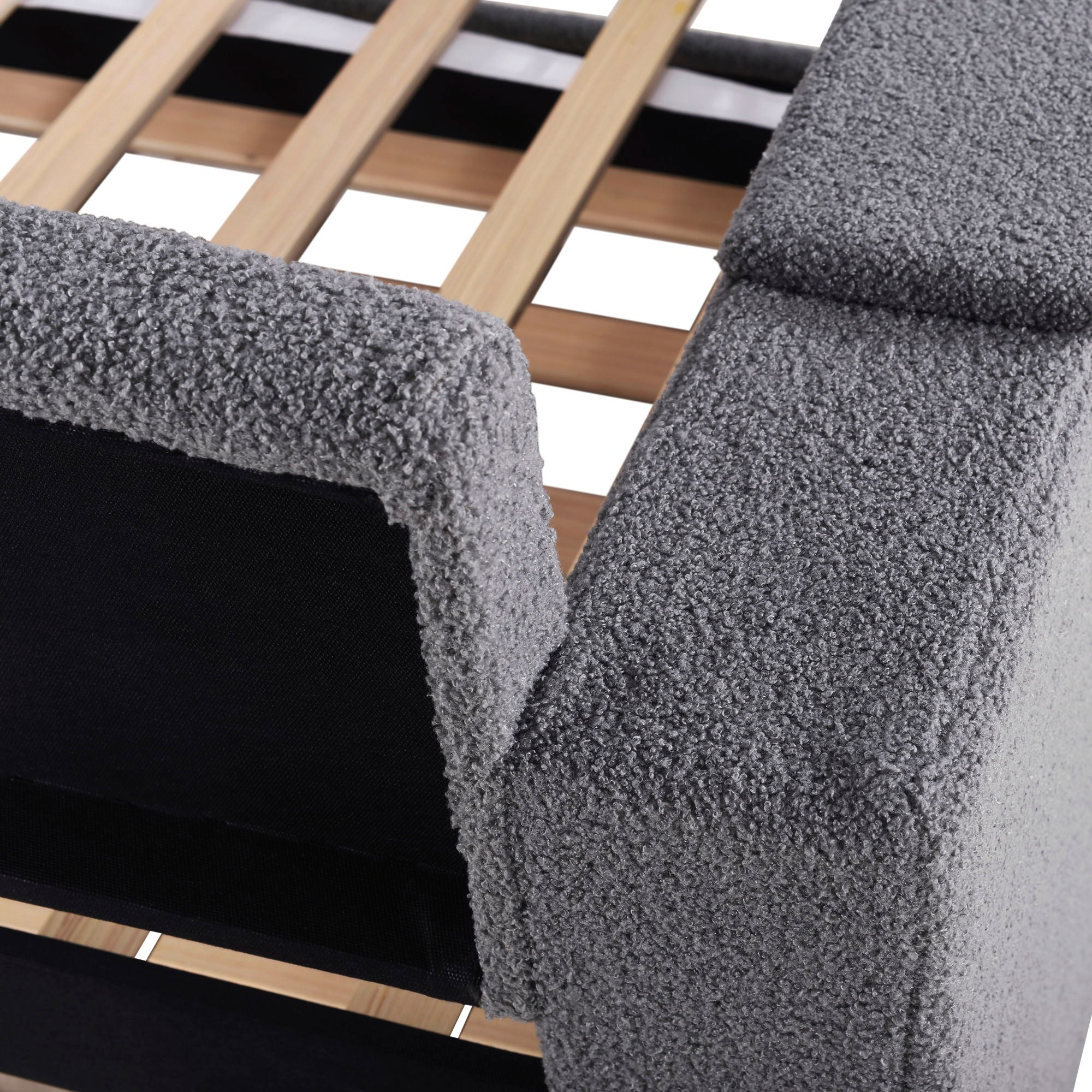 Upholstered Daybed With Storage Armrests, Trundle And Latest Integrated tooth Audio System