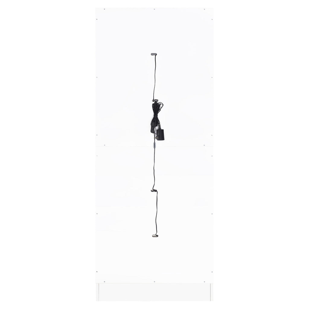 Gilbert - 4 Door LED Curio Display Cabinet
