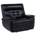 Hayden - Power Recliner With Dual Control, USB Charging Ports - Black