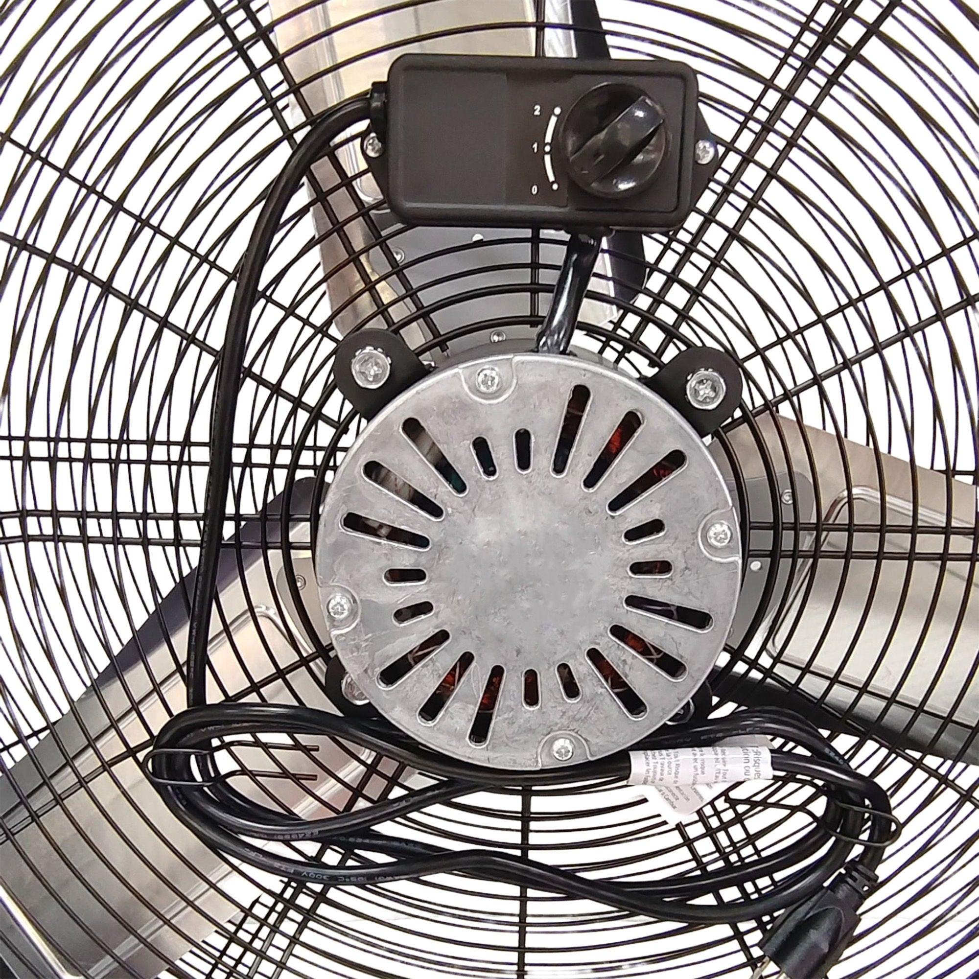 Velocity Drum Fan With 2 Speed - Black