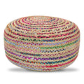 Margo - Large Round Pouf - Multicolor