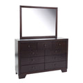 1 Piece Dresser With 9 Drawers - Brown