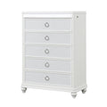 Abigale - 5 Drawer Chest With LED Lighting - White