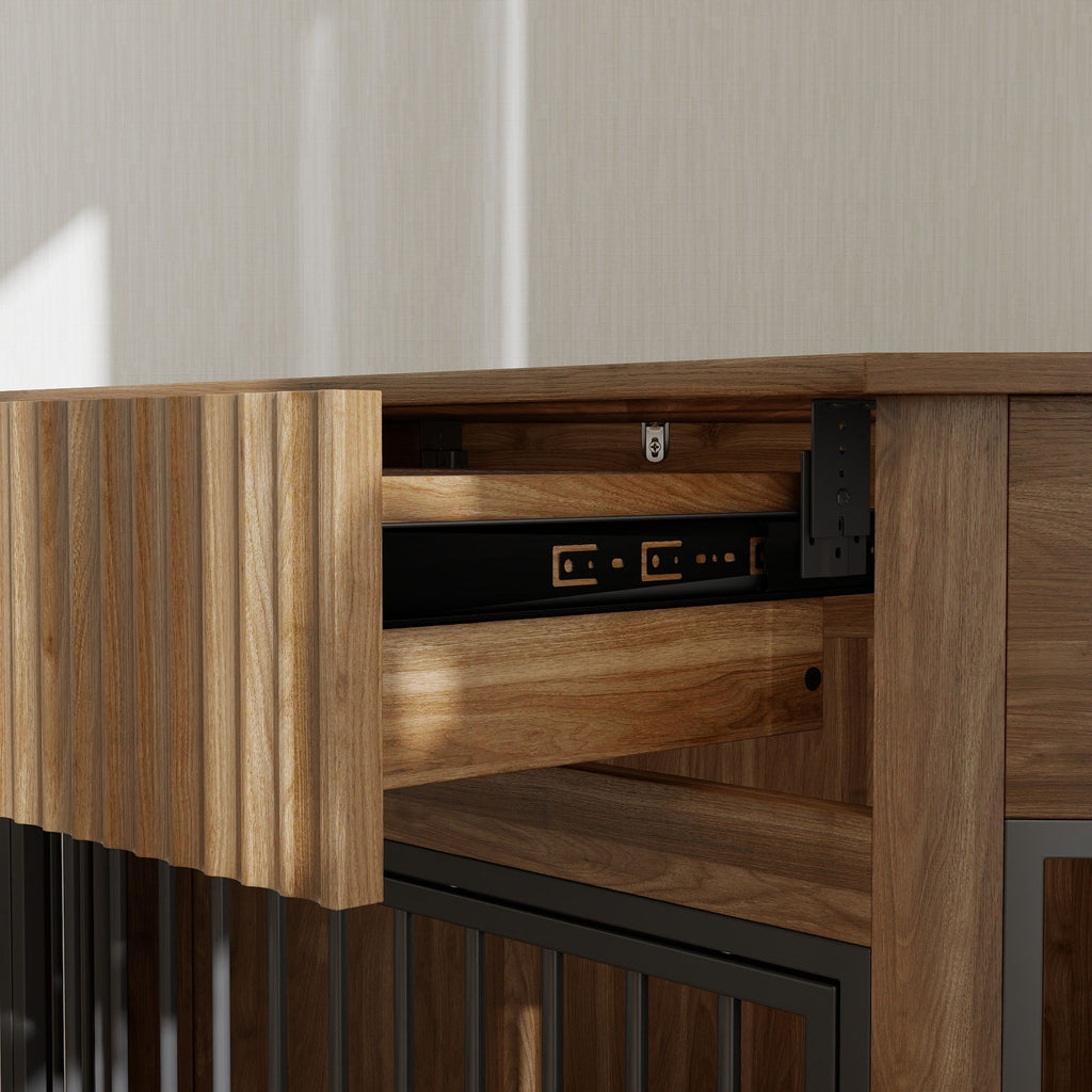 Corner Dog Crate