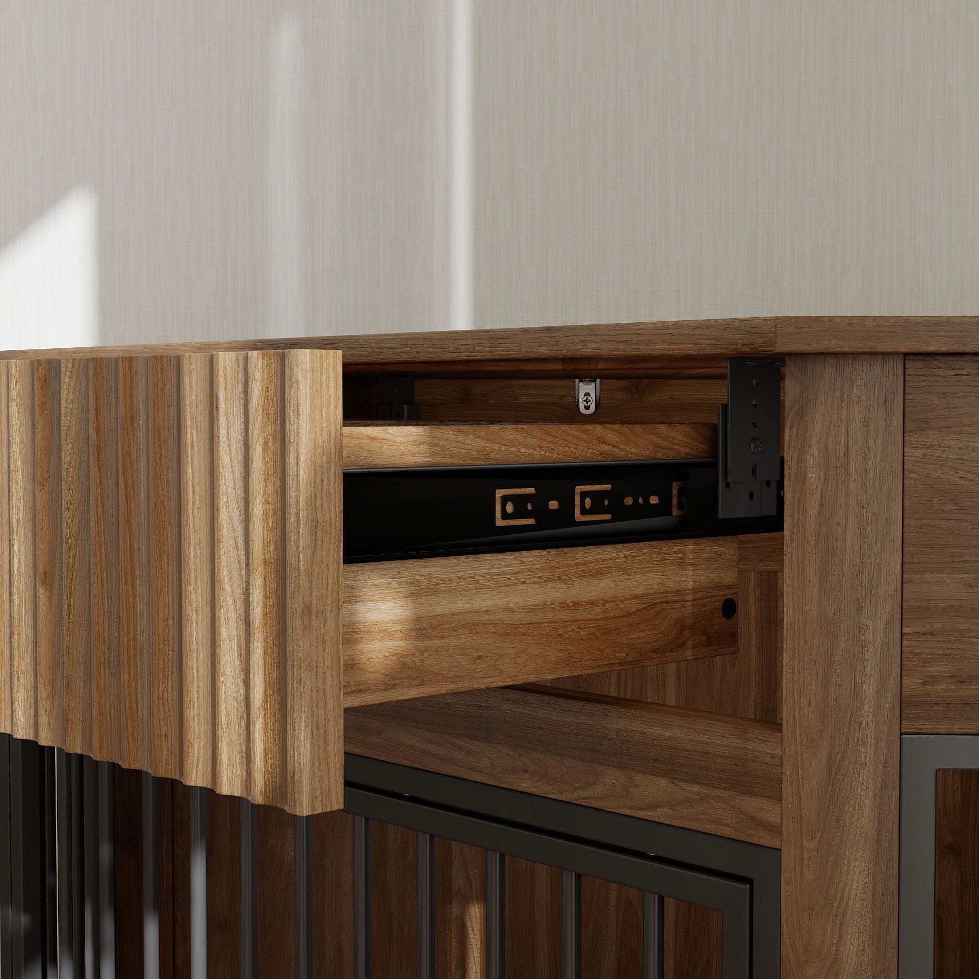 Corner Dog Crate