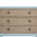 3 Drawers Hall Chest With Cane Fronts