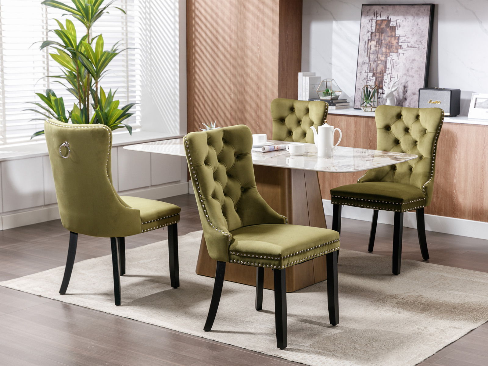 Nikki - High-End Tufted Dining Chair (Set of 2)
