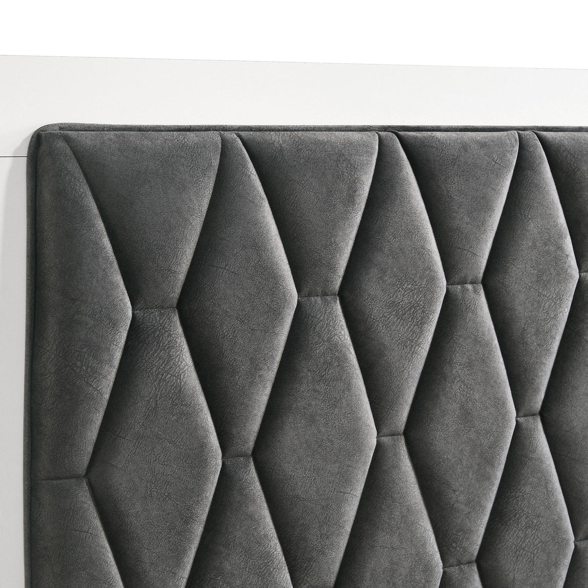 Taraval - Panel Bed With Upholstered Headboard