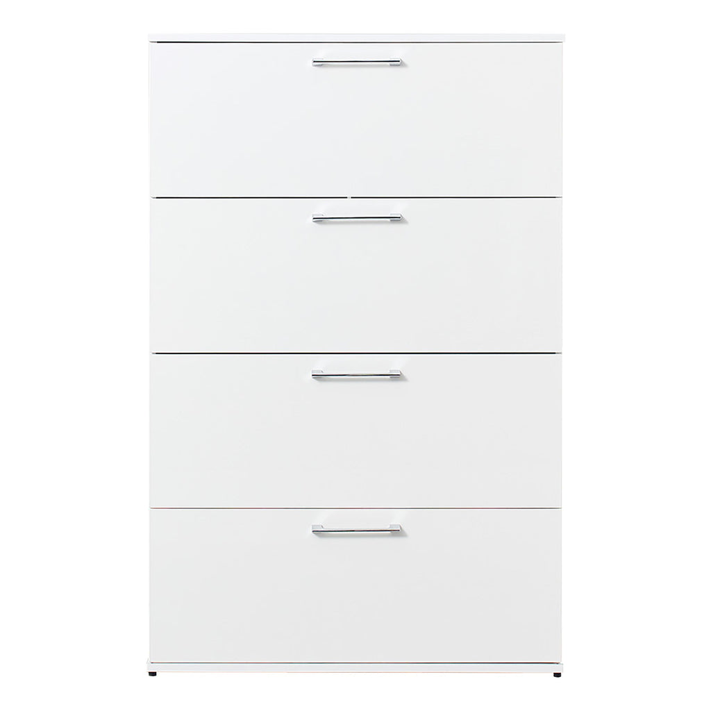Bliss - Glossy 4 Drawer Jumbo Chest With Extra Deep Storage