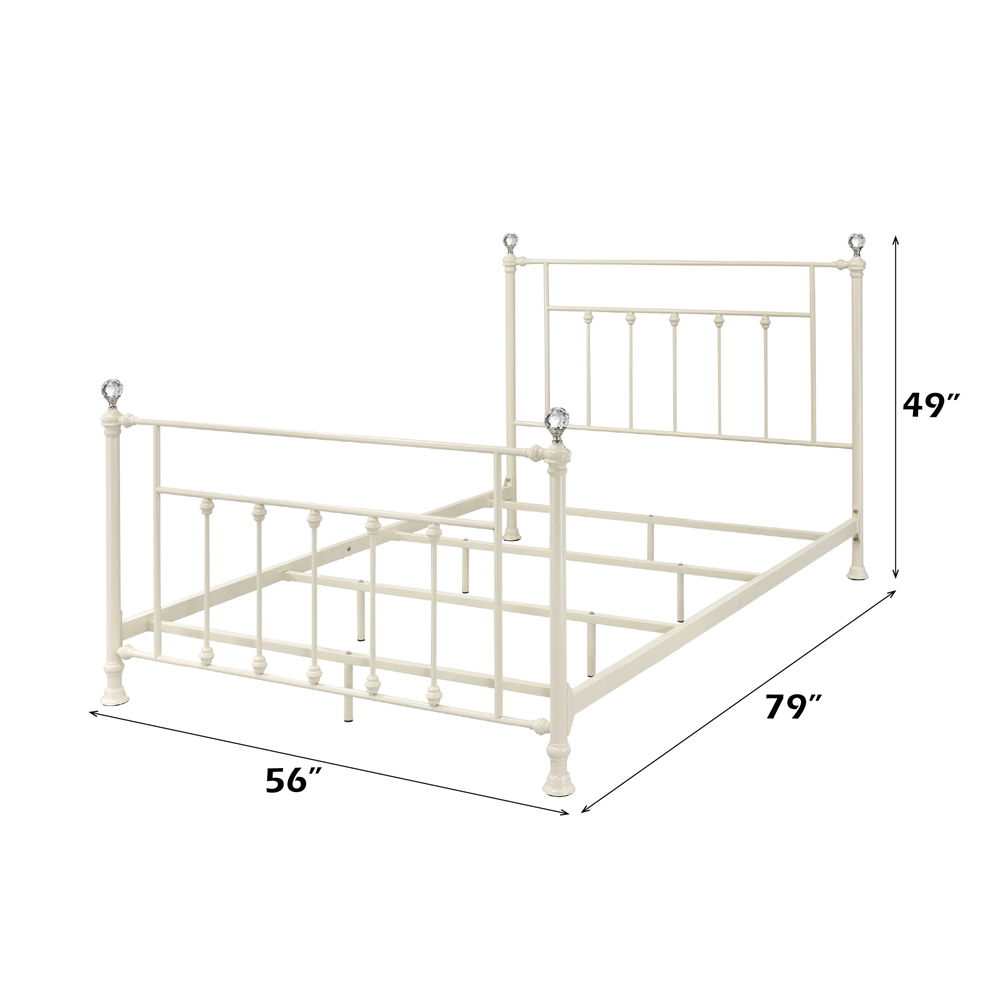 Comet - Full Bed - White