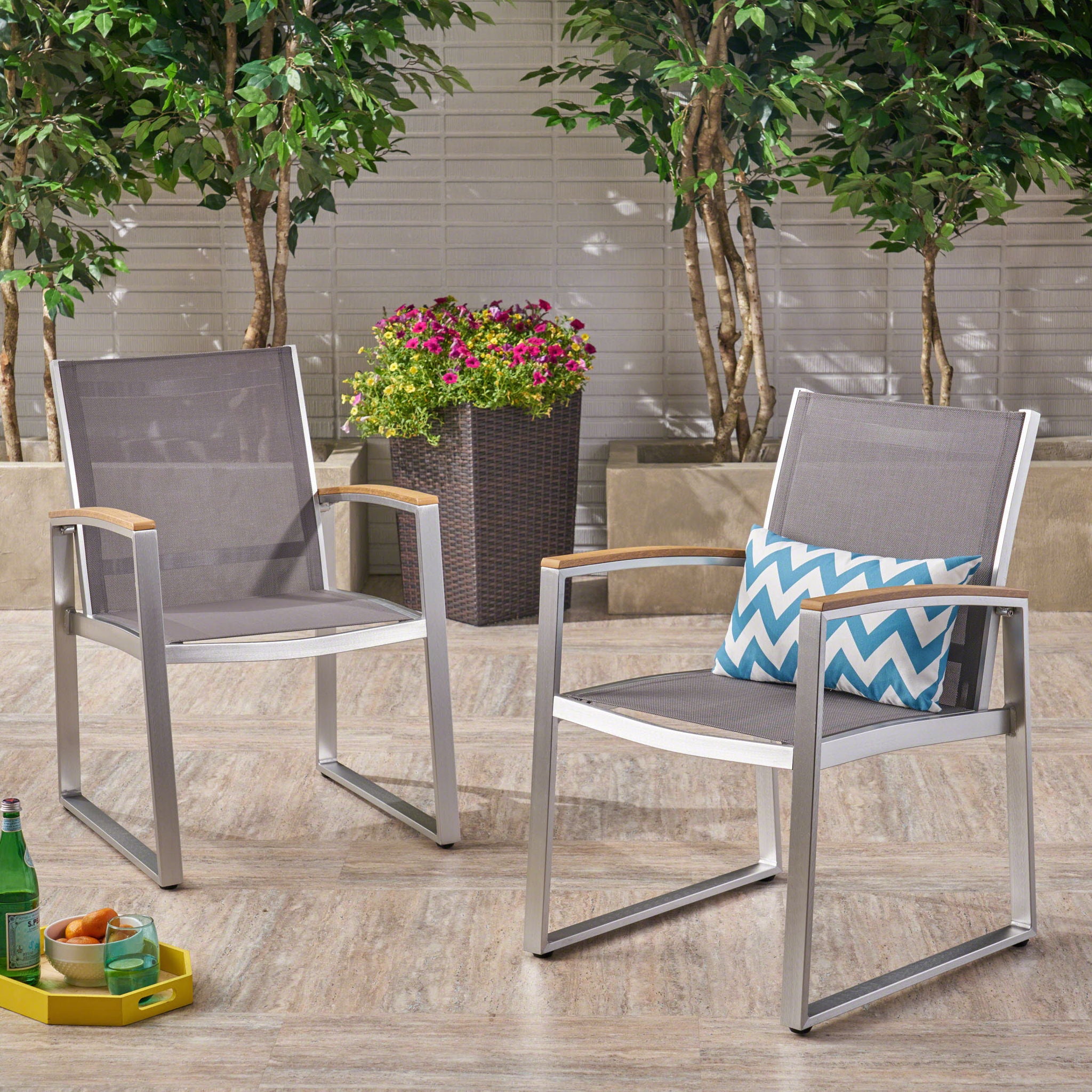 Scates - 7 Piece Dining Set - Gray