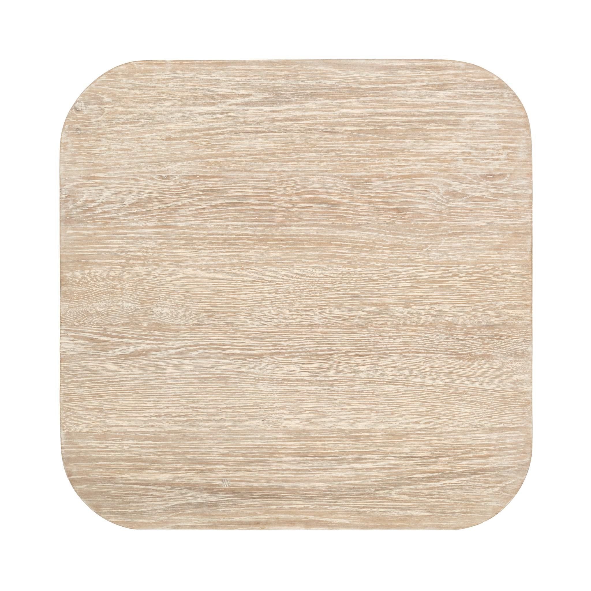 Vander - Solid Wood Square End Table