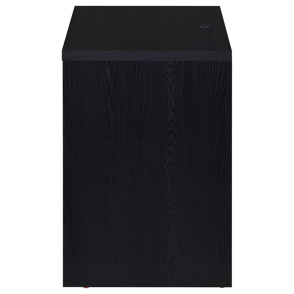 Geary - 2 Drawer Nightstand With LED Lights And USB Charging Ports