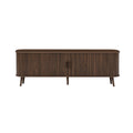 70" TV Stand, Media Center With Ample Storage - Dark Brown