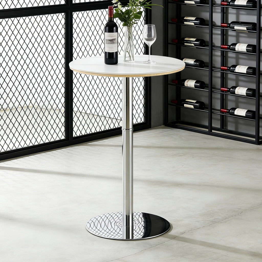 Contemporary Circular Bar Table