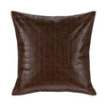 Leather Seston - 20" x 20" Pillow - Brown