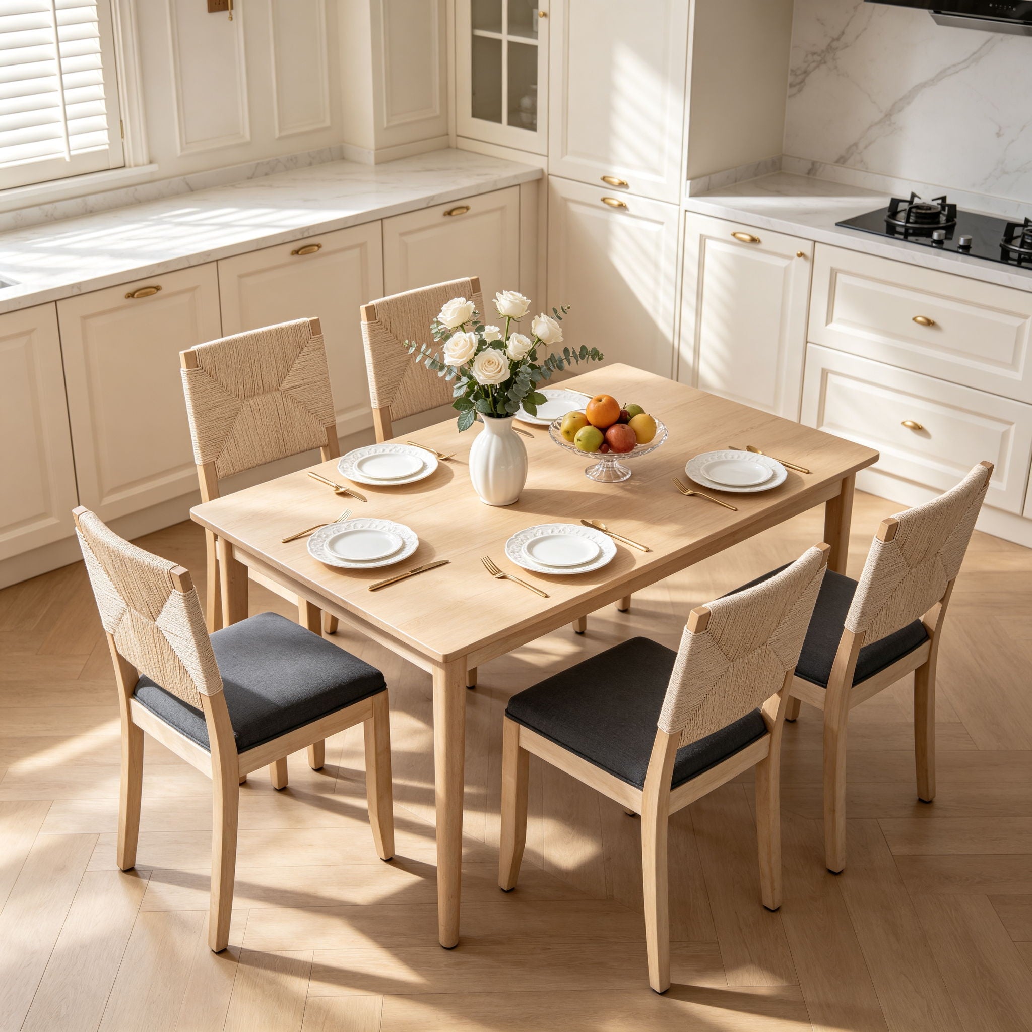 French Country Dining Chairs (Set of 2)
