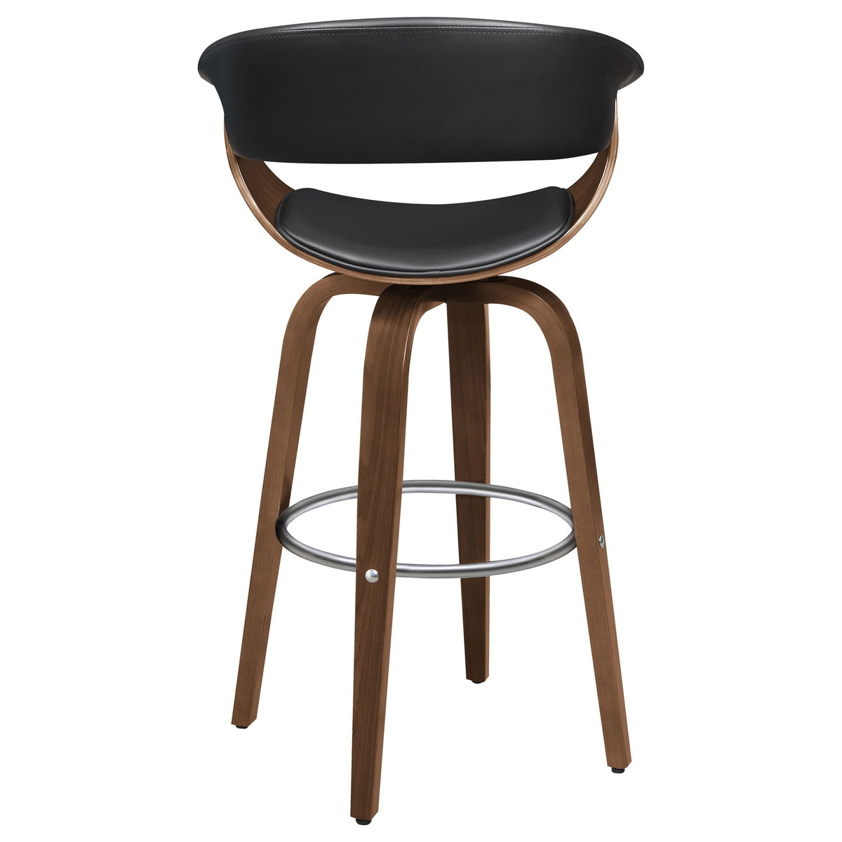 Swivel Bar Stool Elegant Design With Upholstery