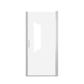 Shower Door With Glass And Explosion Proof Safety Film