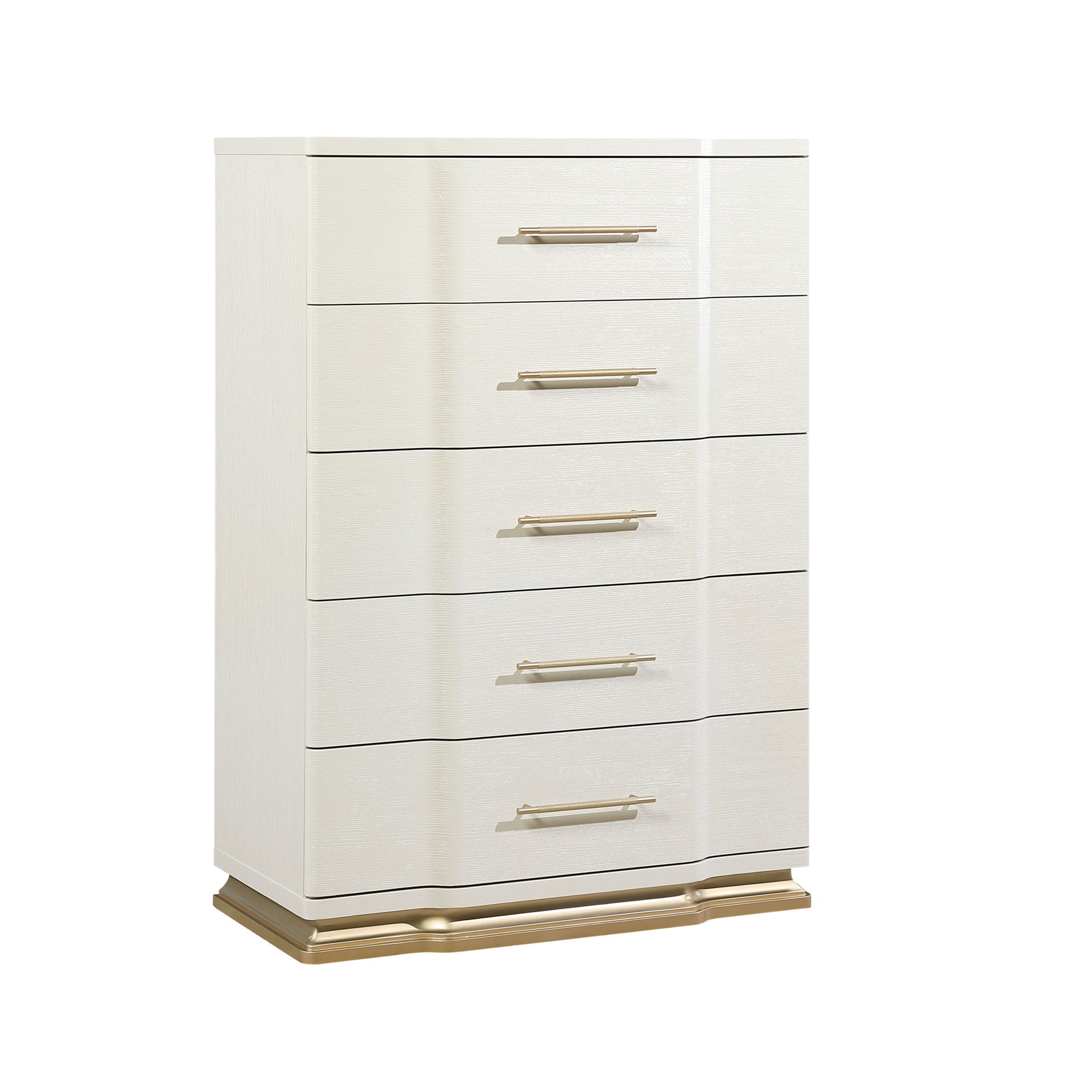 Lexington - 5 Drawer Chest - Beige