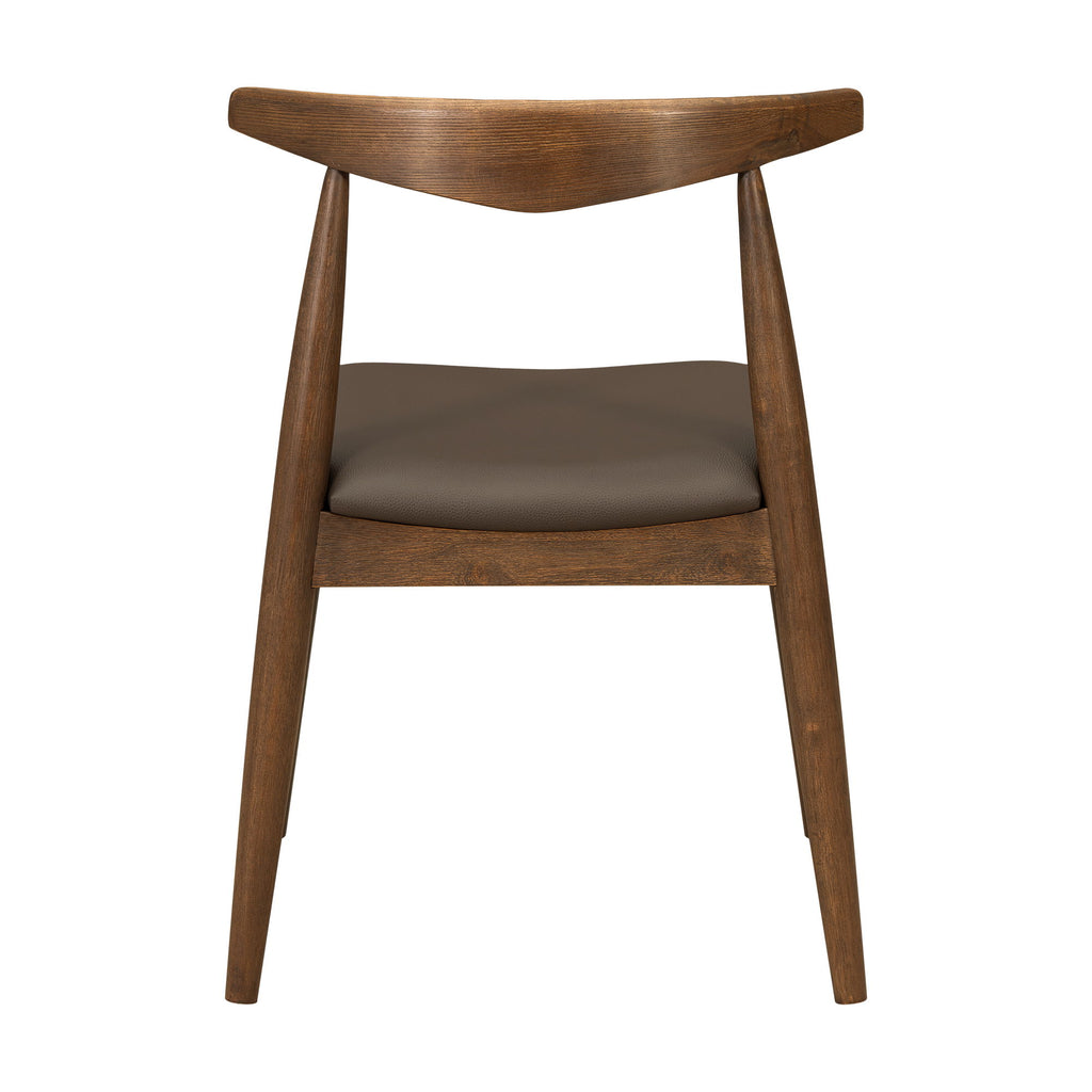 Dining Chairs With Ergonomic Backrest (Set of 2)
