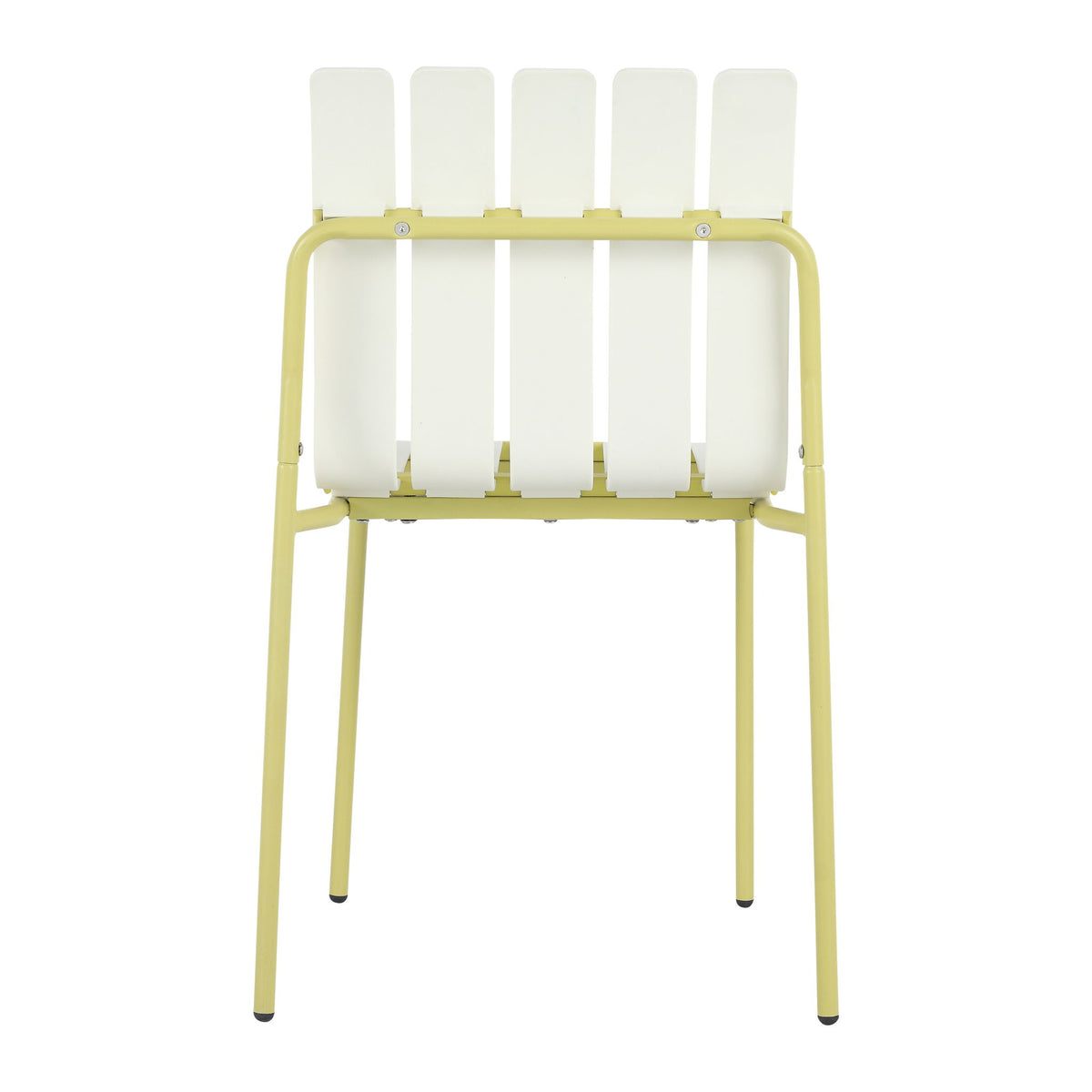 4 Piece Set Of Modern Color Block Designed Single Chairs