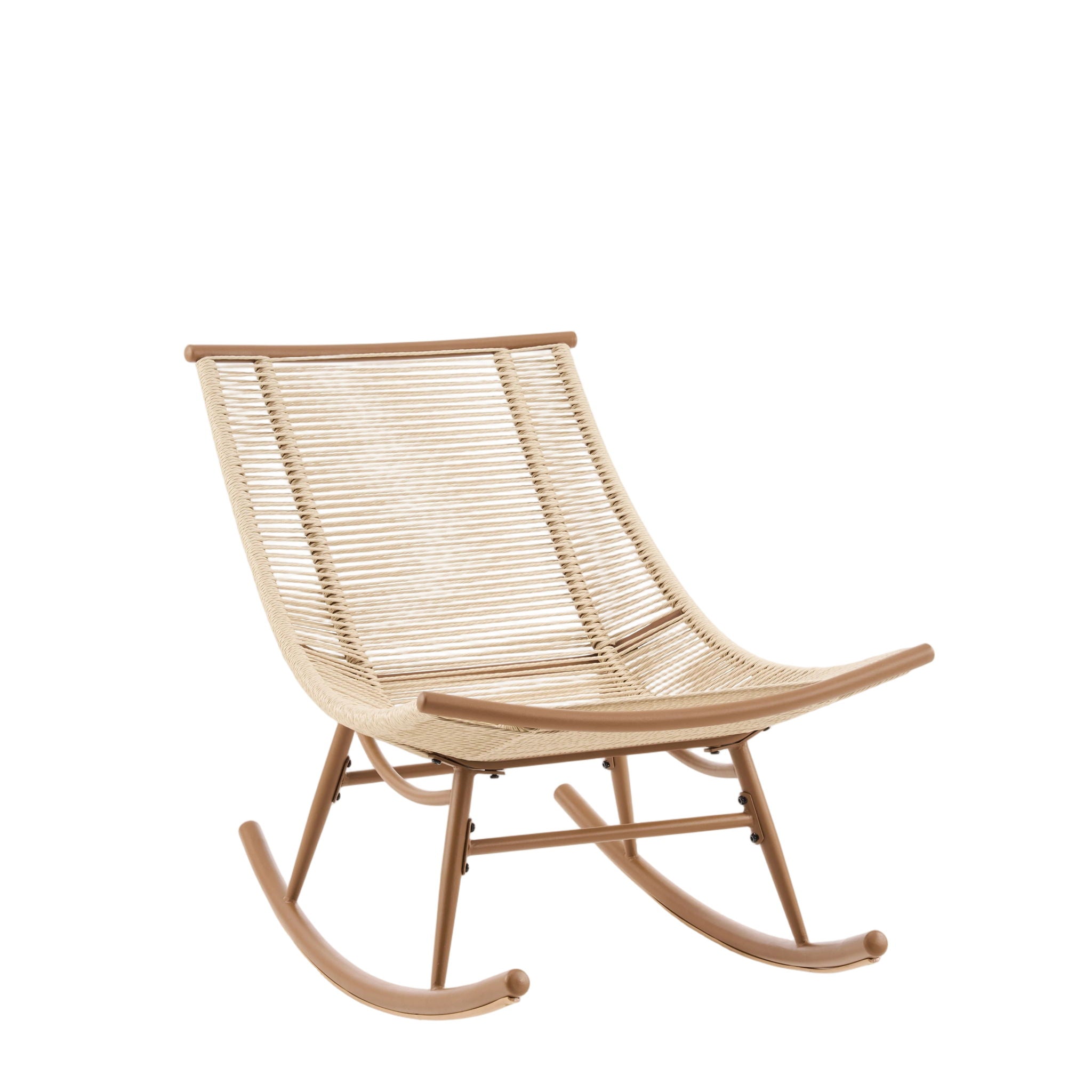 Outdoor Rocking Chair - Beige