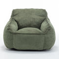 Comfy Bean Bag Chair With Filler, Fluffy And Cozy Seating