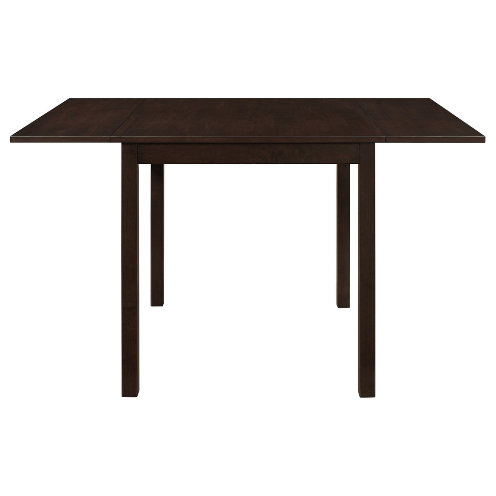 Vanetta - 3 Piece Dining Set With Drop Leaf Table And Chairs - Cappuccino