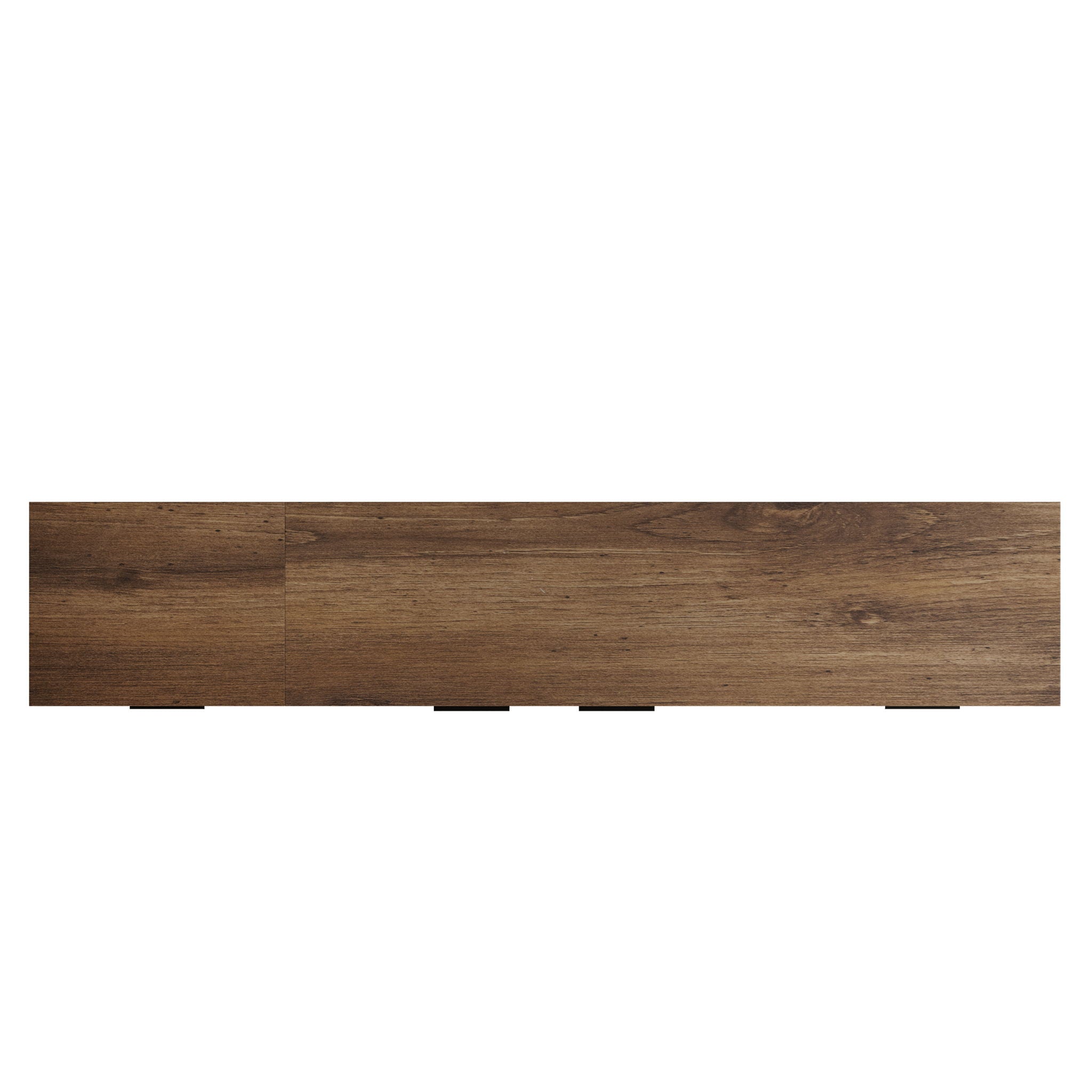 TV Stand With 2 Drawers, Media Console Table For TVs Up To 85'' - Natural