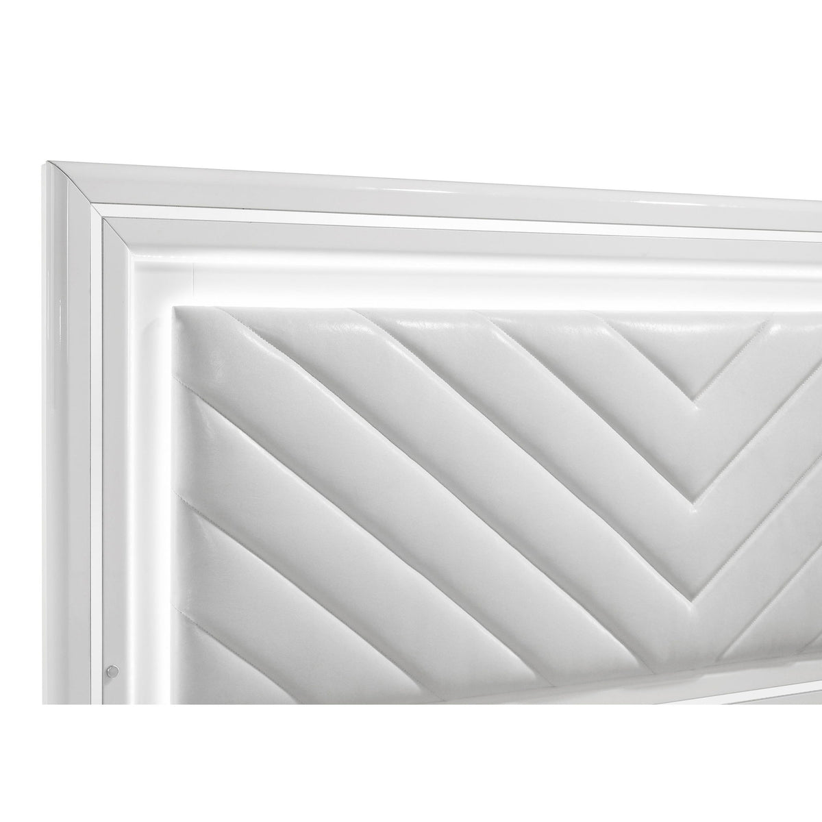 Buckley - Panel Bed With LED Trim