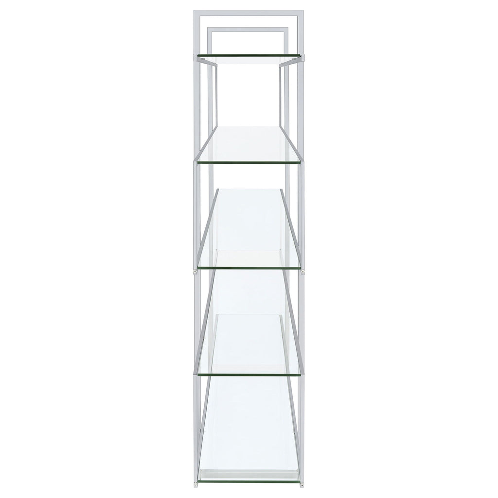 Harison - 5 Shelf Bookshelf - Clear