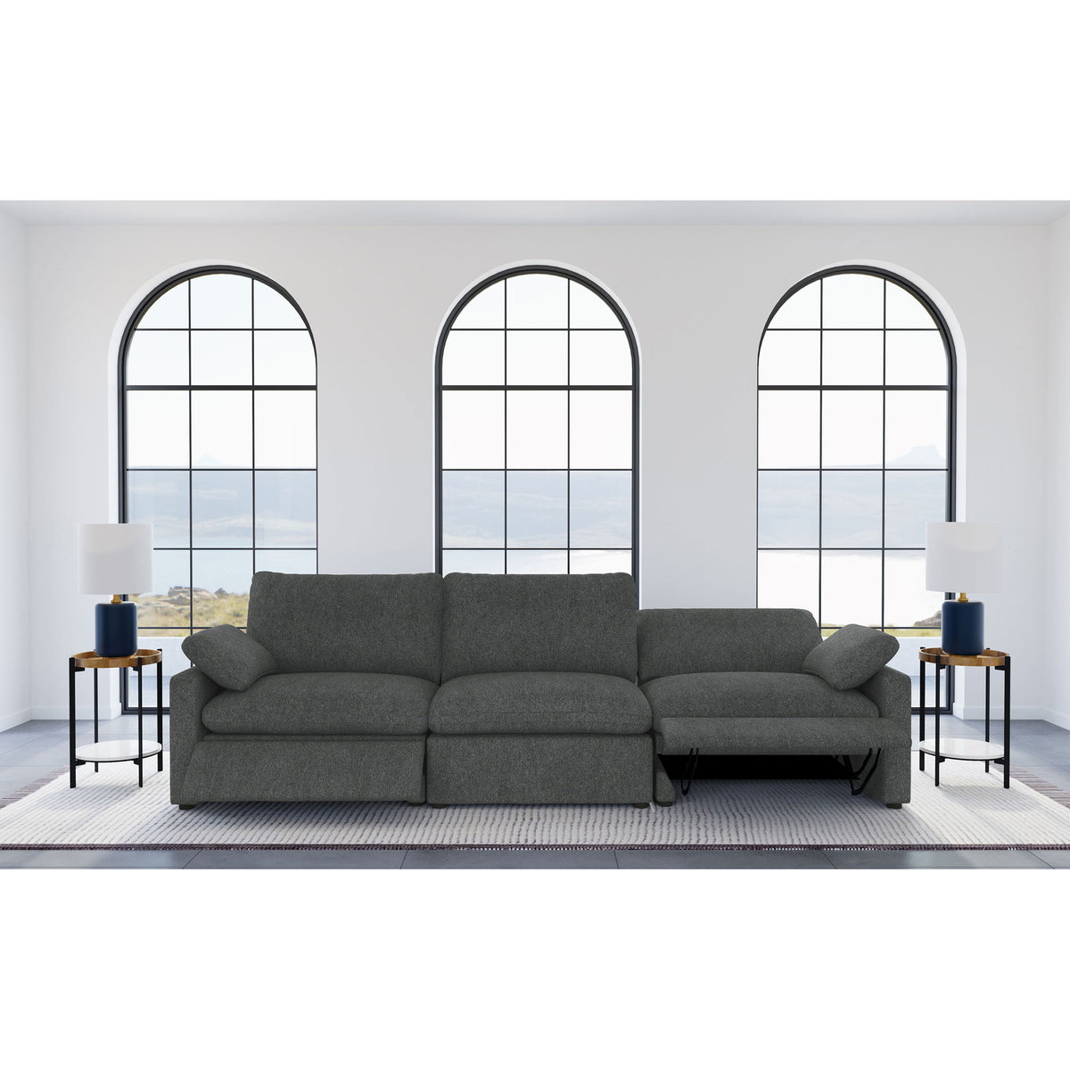 Hollander - Power Reclining Sofa With Modular Design