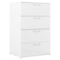Bliss - Glossy 4 Drawer Jumbo Chest With Extra Deep Storage