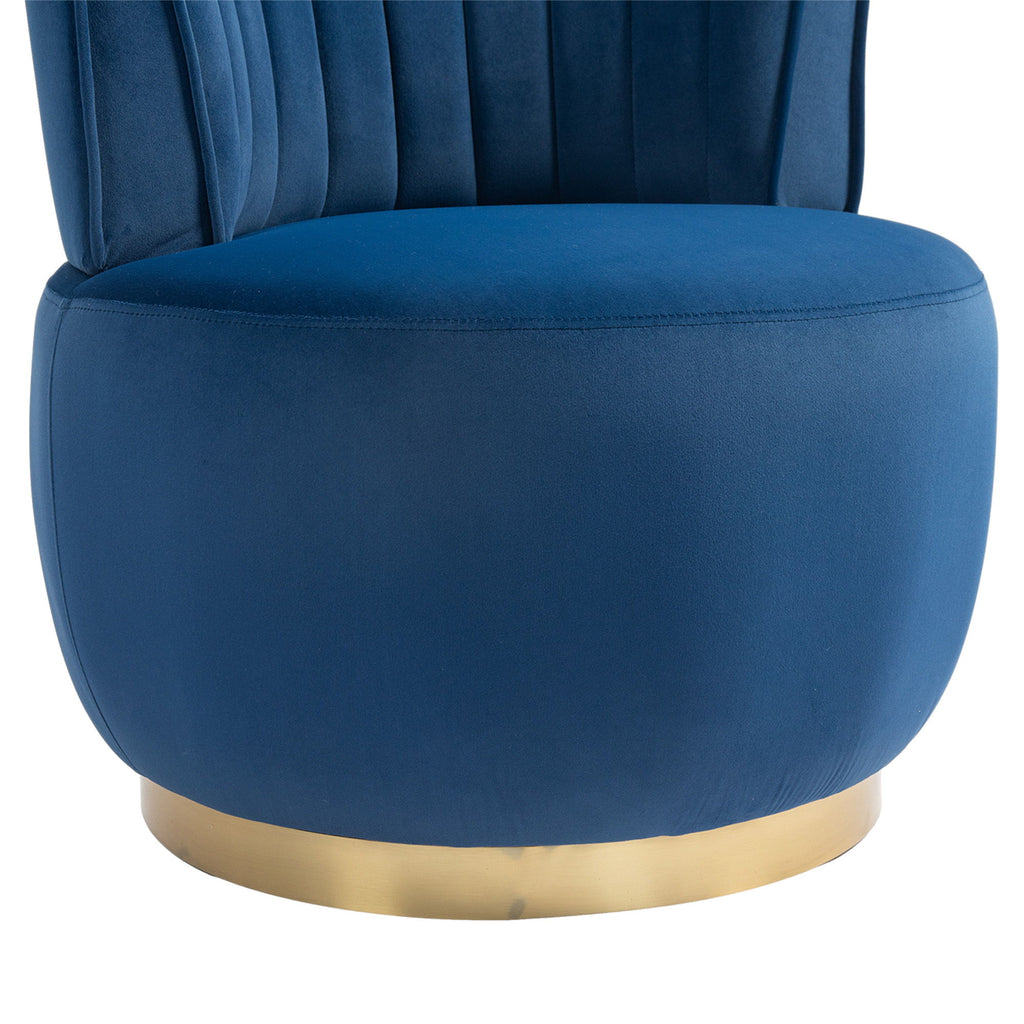 360 Degree Swivel Cuddle Barrel Accent Sofa Chair