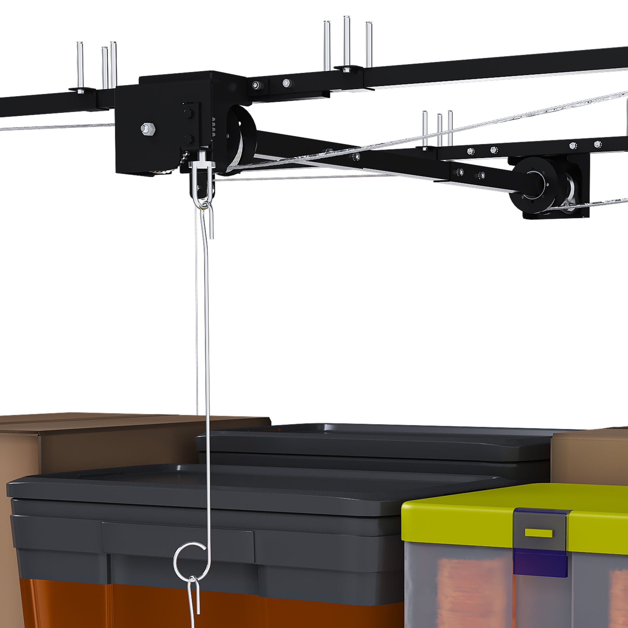 Overhead Garage Storage Rack For Ceilings