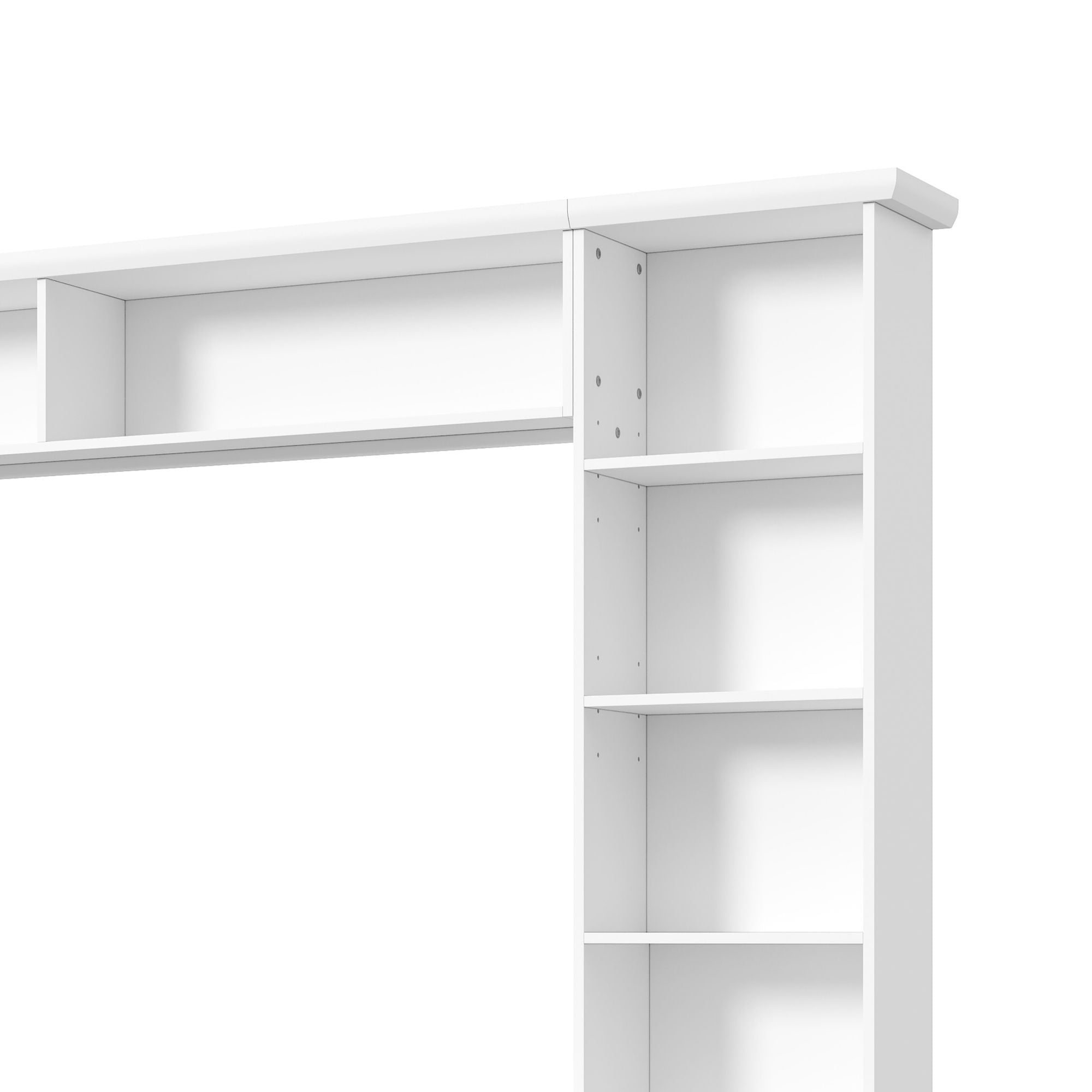 Farmhouse Elegant Entertainment Center Wall Unit With 4 Drawers