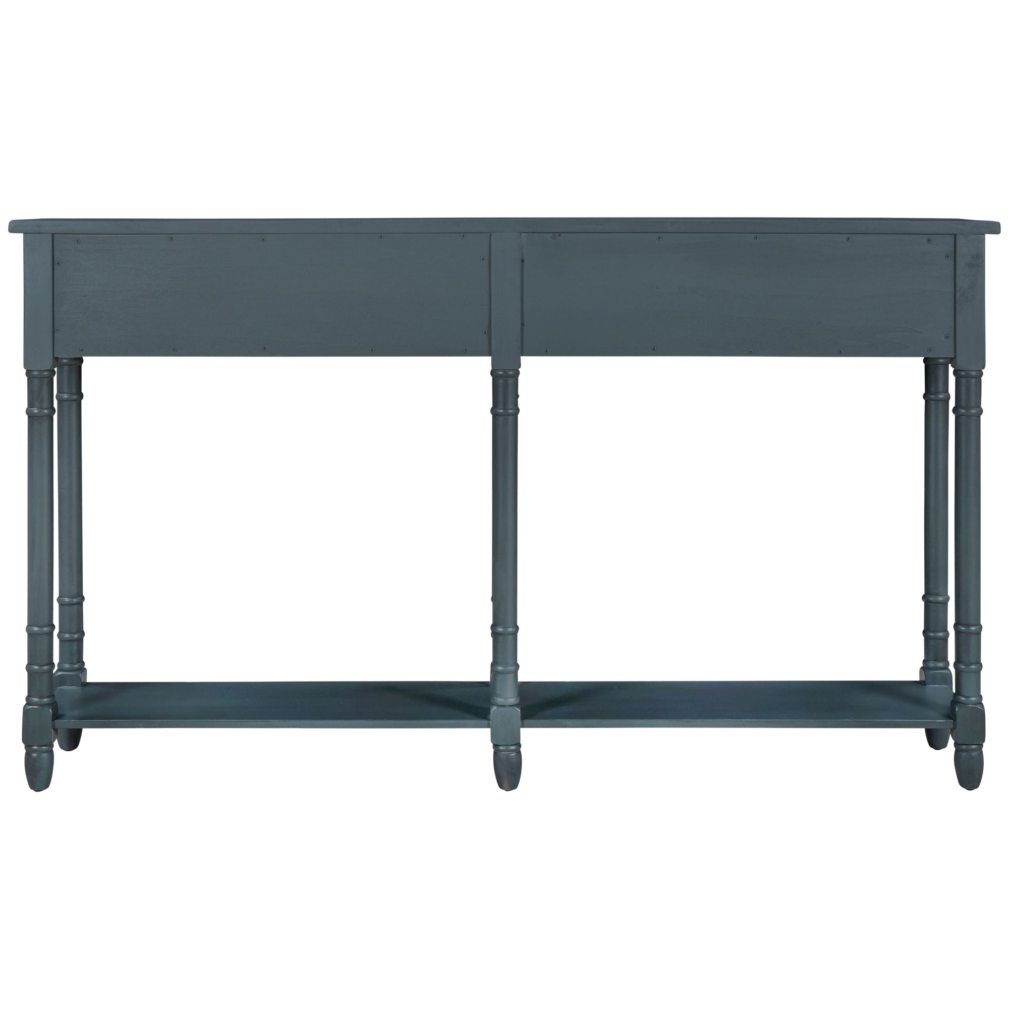 Hearth & Haven Daniel - Console Table With 2 Storage Drawers And Bottom Shelf