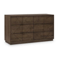 Santa - 6-Drawer Dresser - Toasted Brown