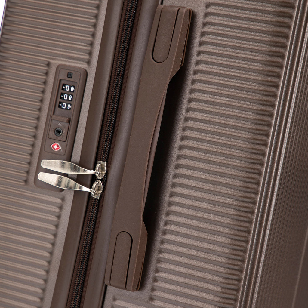 20" / 24" / 28" 3 Pieces / Set Spinner Wheel Luggage, Carry On Suitcase, Matching Color, TSA Combination Lock