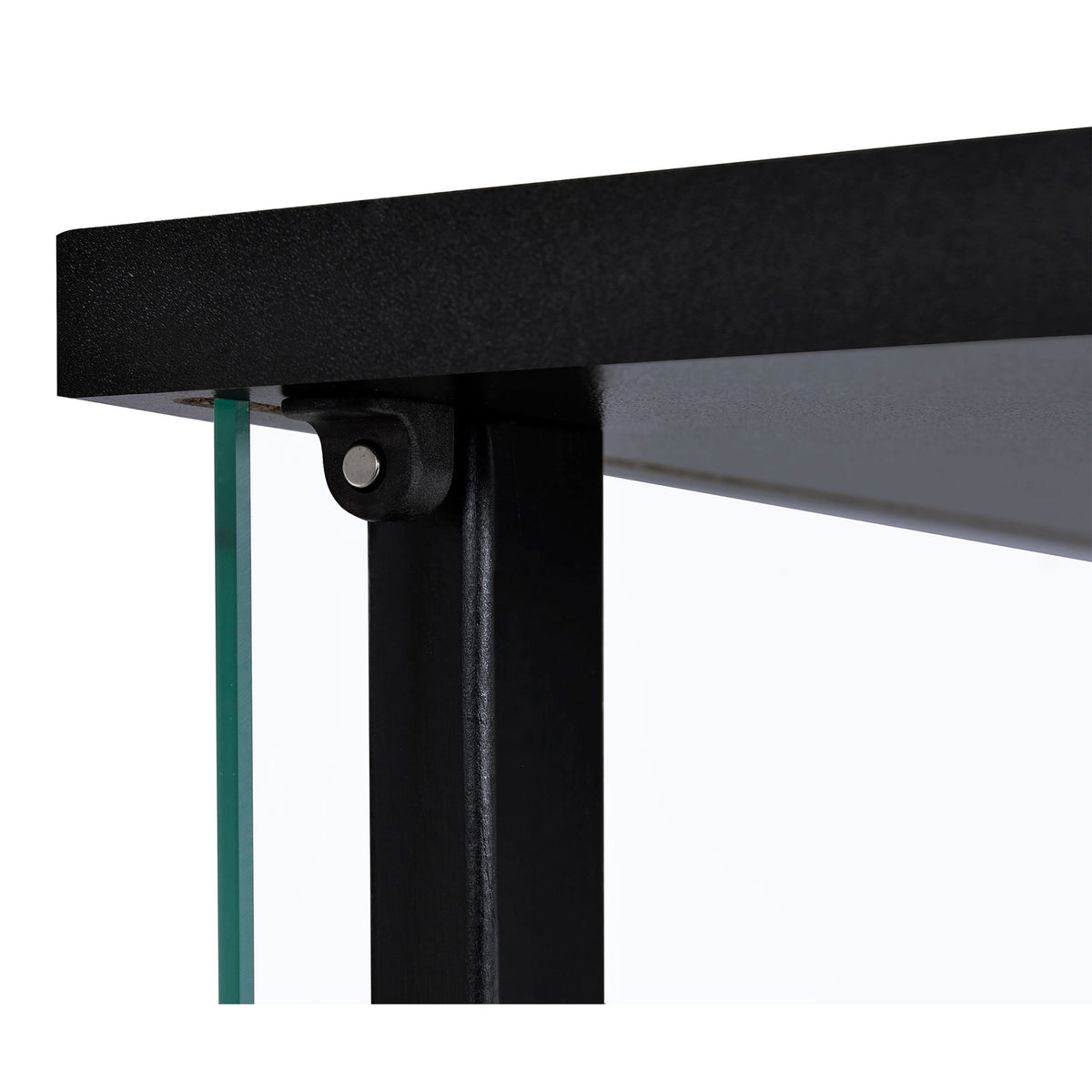 Serena - 4 Shelf Curio Cabinet - Black
