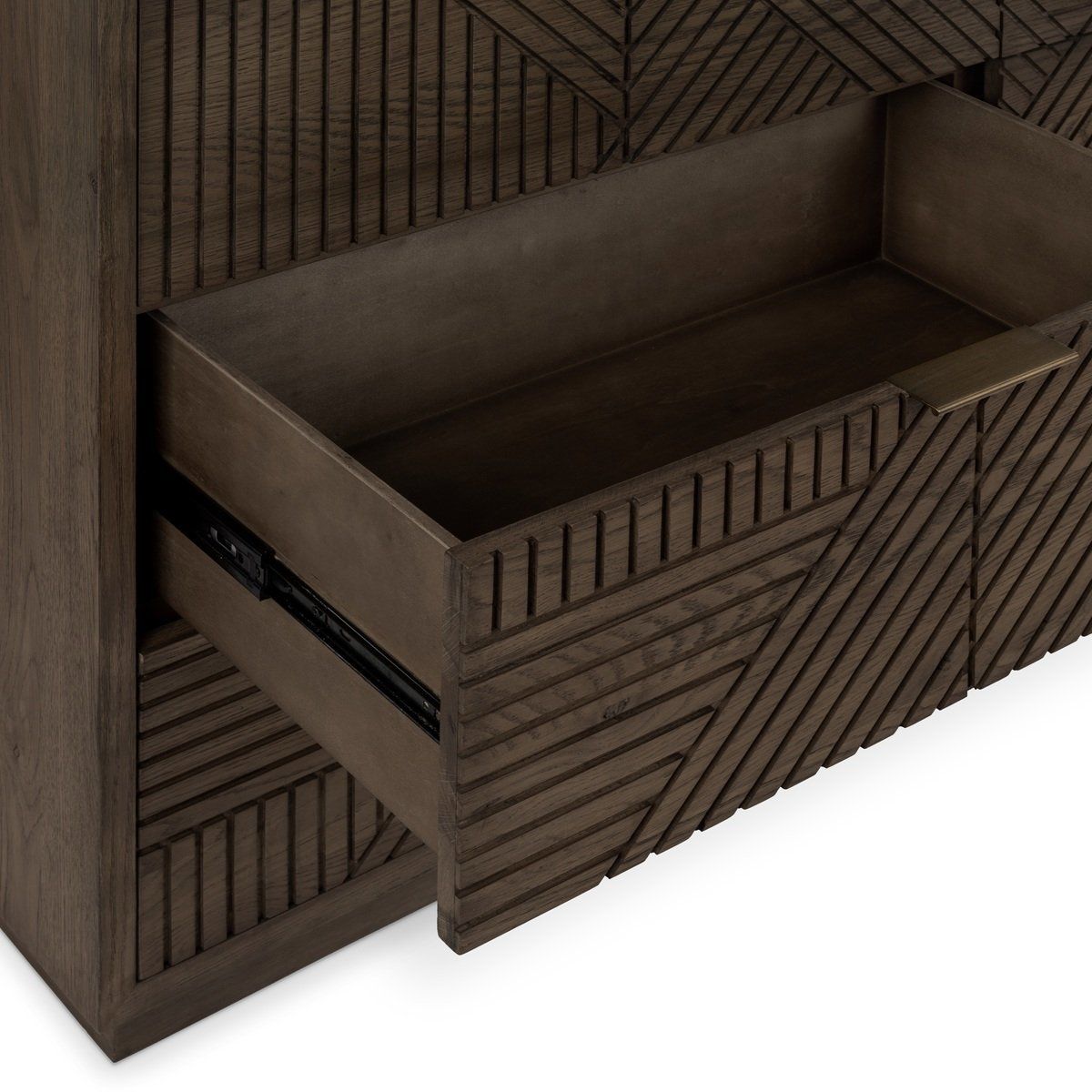 Santa - 6-Drawer Dresser - Toasted Brown