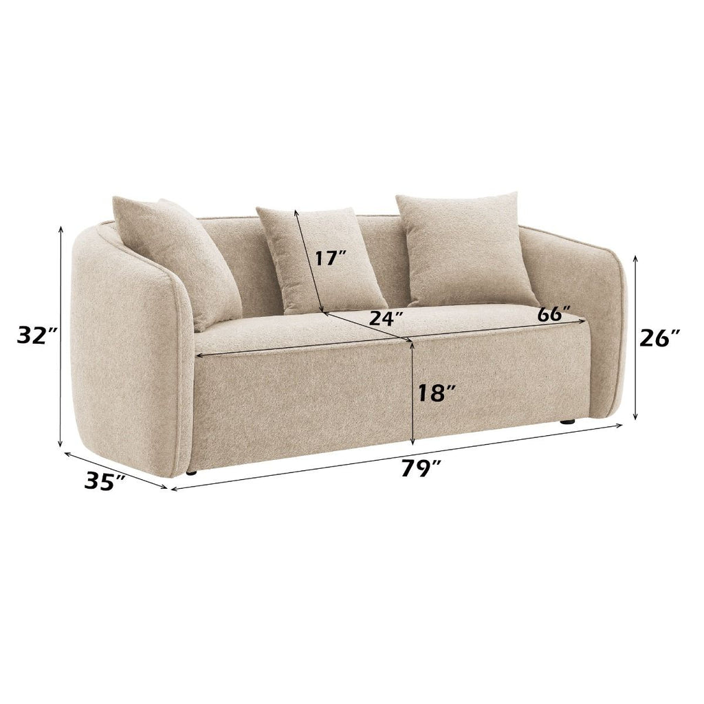 Keith - Sofa With 3 Pillows