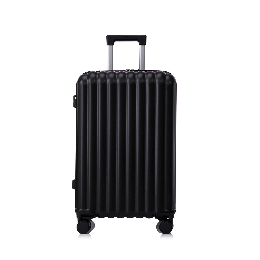 20" / 24" / 28" 3 Pieces / Set Spinner Wheel Luggage, Carry On Suitcase, With Cup Holder & USB Port & Phone Holder